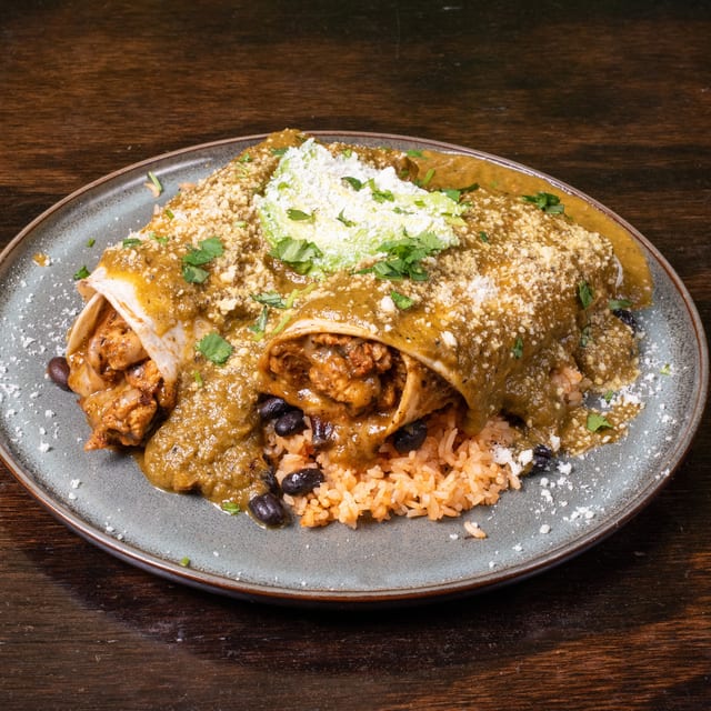Chicken Enchiladas.