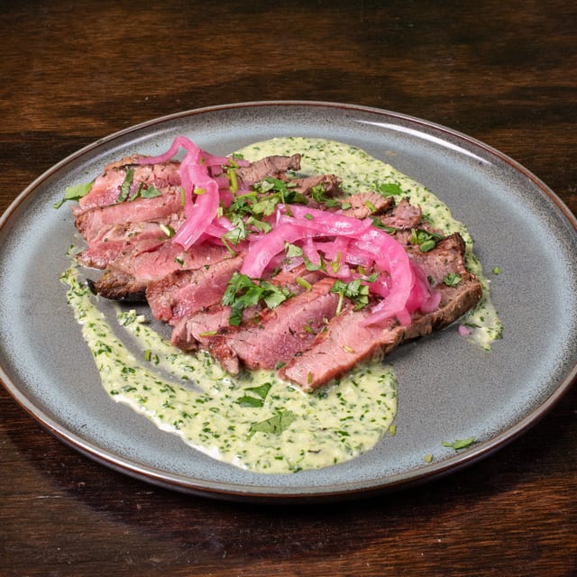 Sliced Steak Appetizer.
