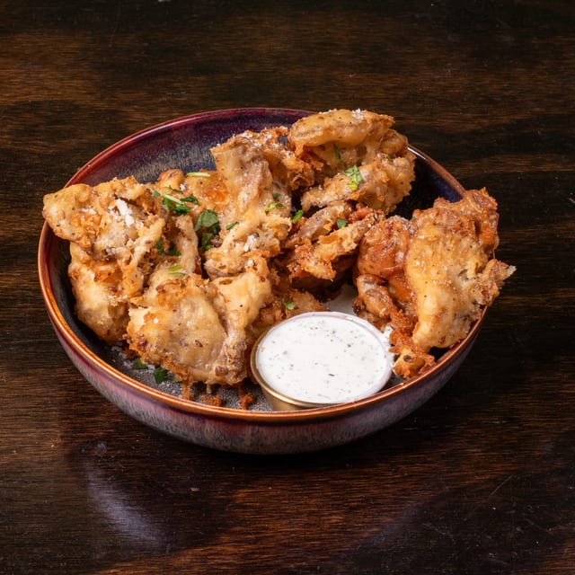 Fried Mushrooms.