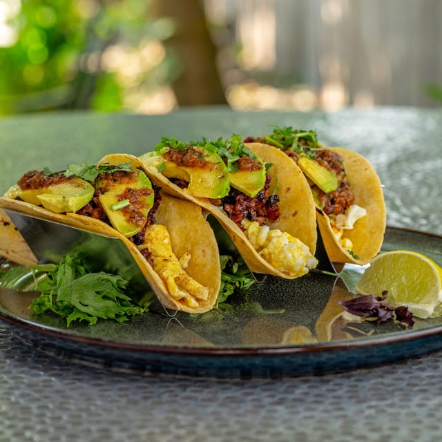 Breakfast Tacos.